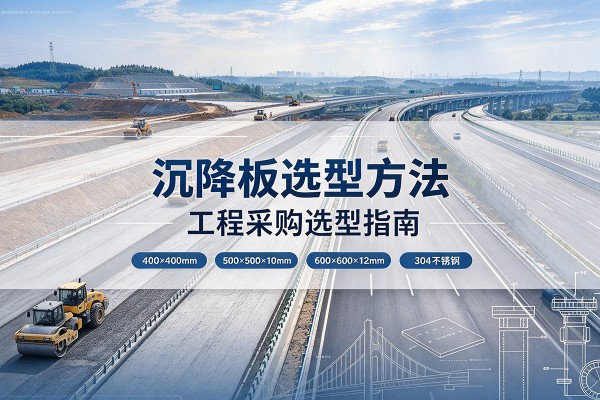 汝州沉降板选择方法