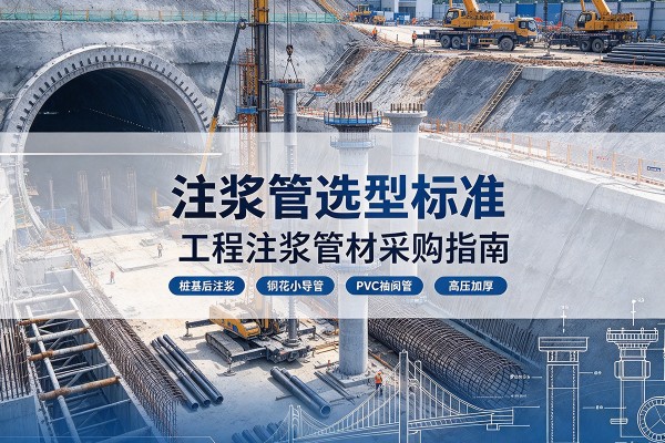 汝州注浆管选型标准